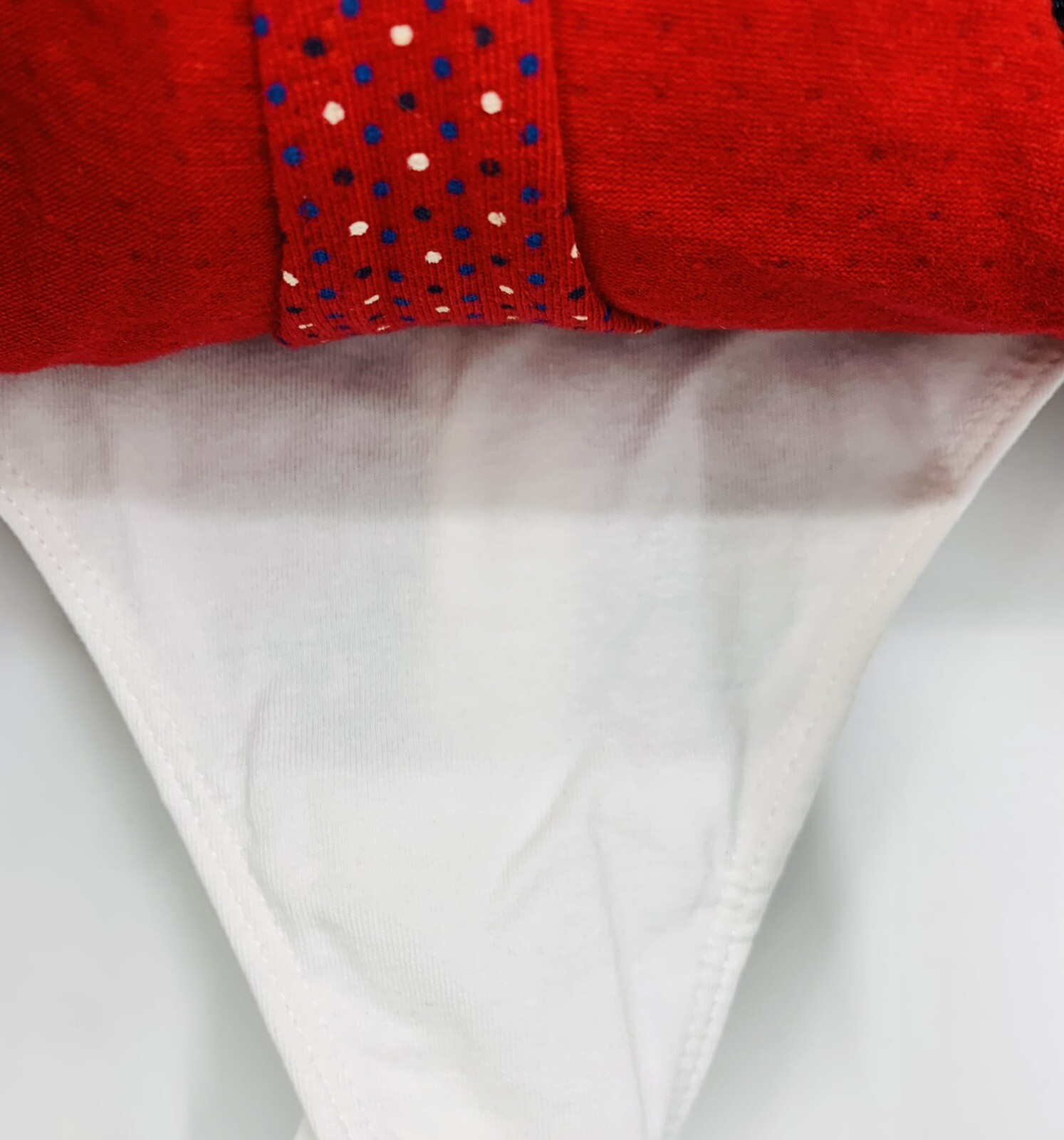 Tommy Hilfiger Thong 5 Pair Pack Gray Red Women Size XL Extra Large New B82