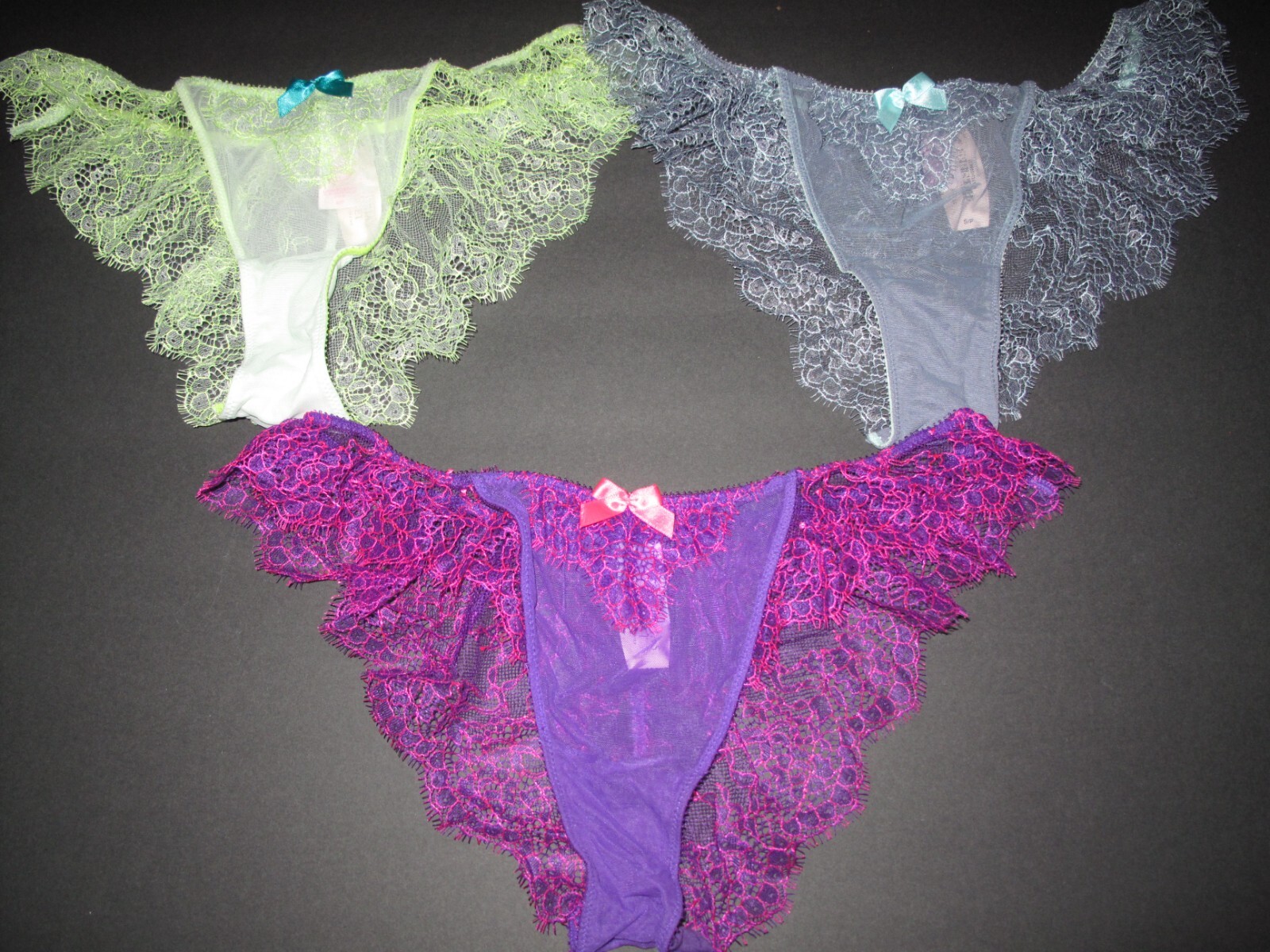 NWT VICTORIA’S SECRET MULTICOLOR YOU PICK SIZE AND COLOR LACE PANTIES