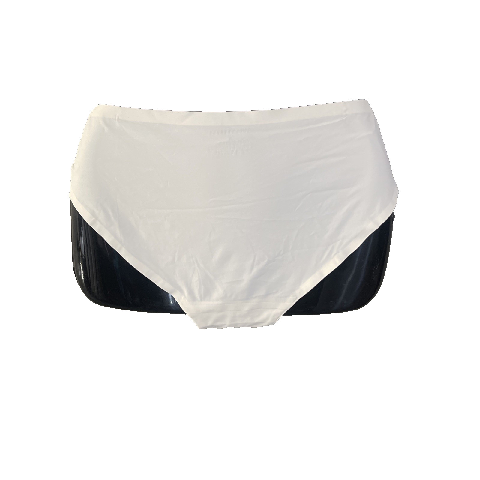 Lucky Brand Bikini Panty Off White Hipster Large Sissy Full Coverage Soft Girl