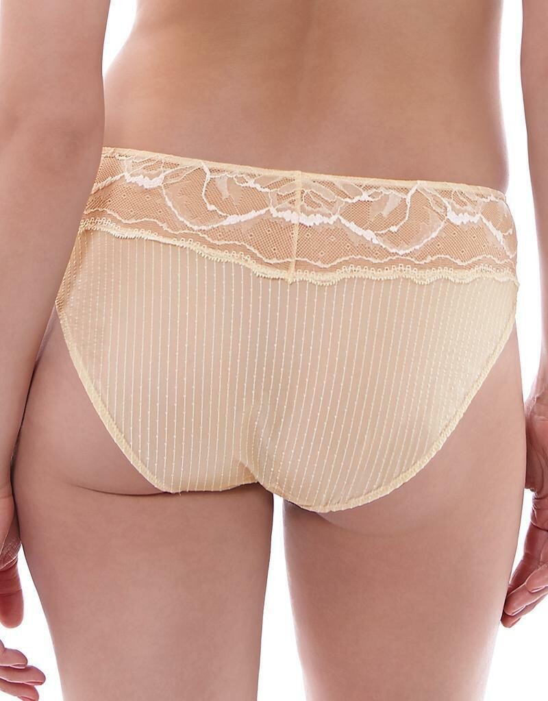 Fantasie Zoe Brief Soft Beige Lace Size S 10 12 Knickers Underwear Lingerie 9265