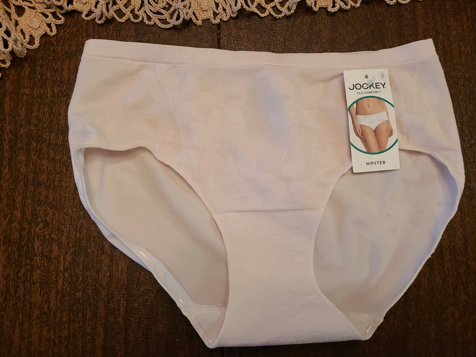 6 JOCKEY Eco Comfort Microfiber Stretch Pink HIPSTER Panty NWT 2619