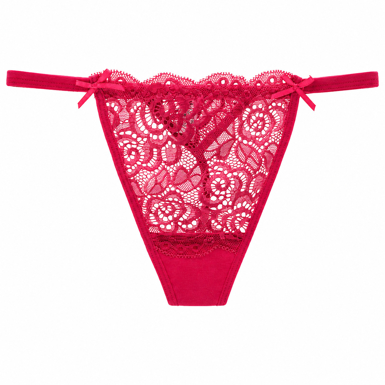 6 Pack M L XL Women Sheer Sexy Lace Thong Panties Low Rise G-String Underwear