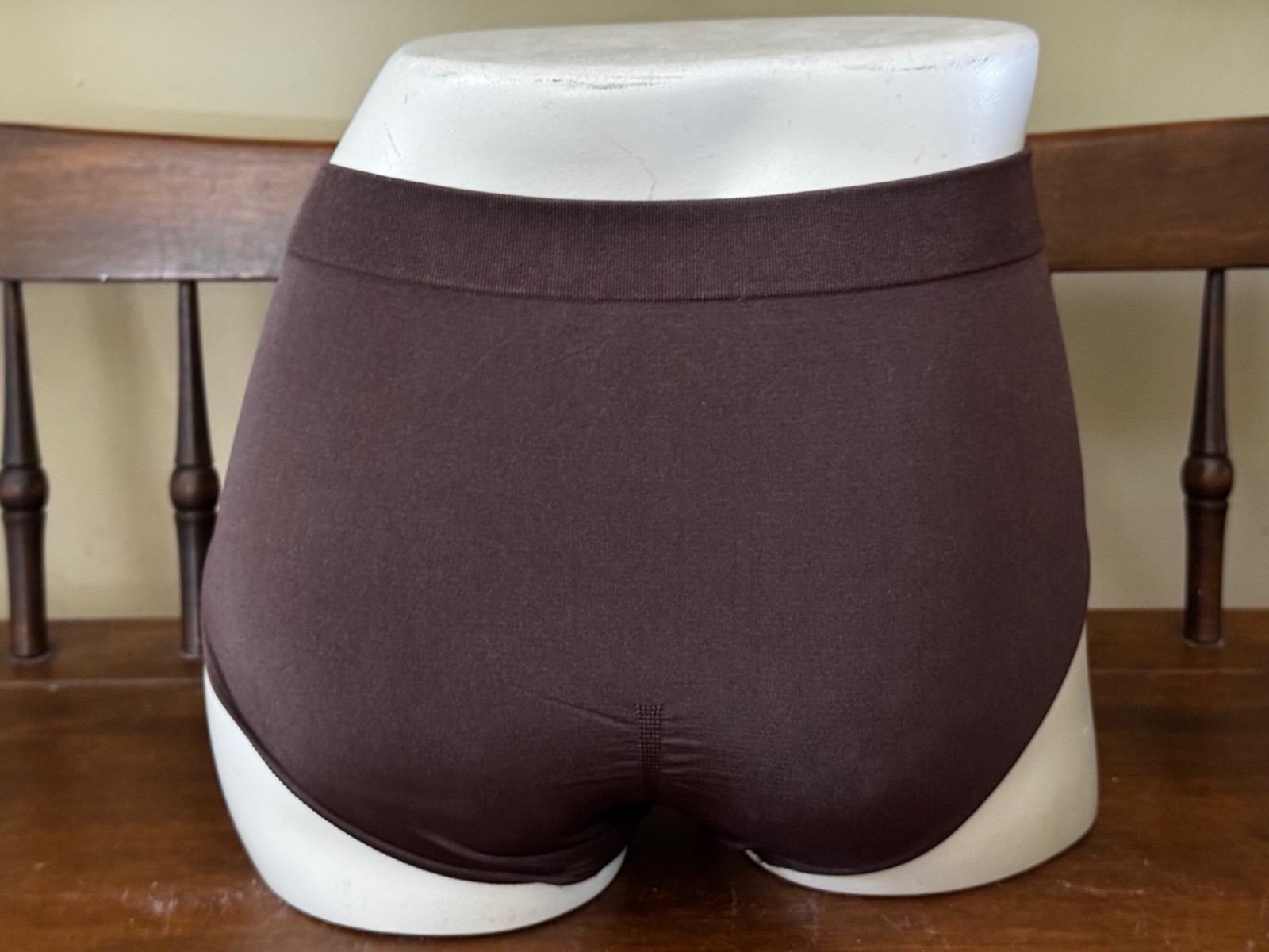 WACOAL 838175 HOT FUDGE BROWN ~ B-SMOOTH FULL BRIEF PANTIES ~ MEDIUM
