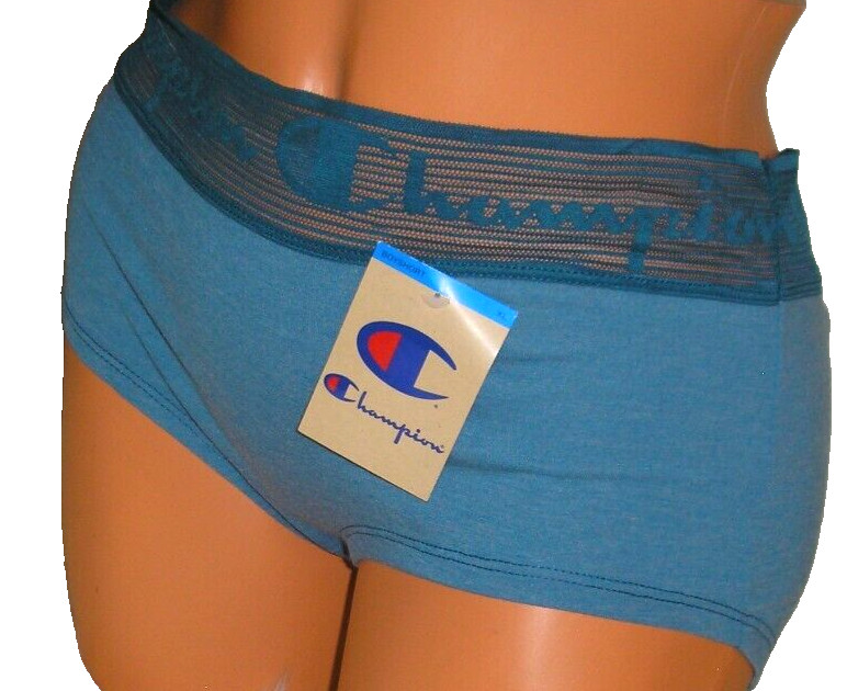 Panties Lingerie Champion Blue Boyshorts XL Adult Gift