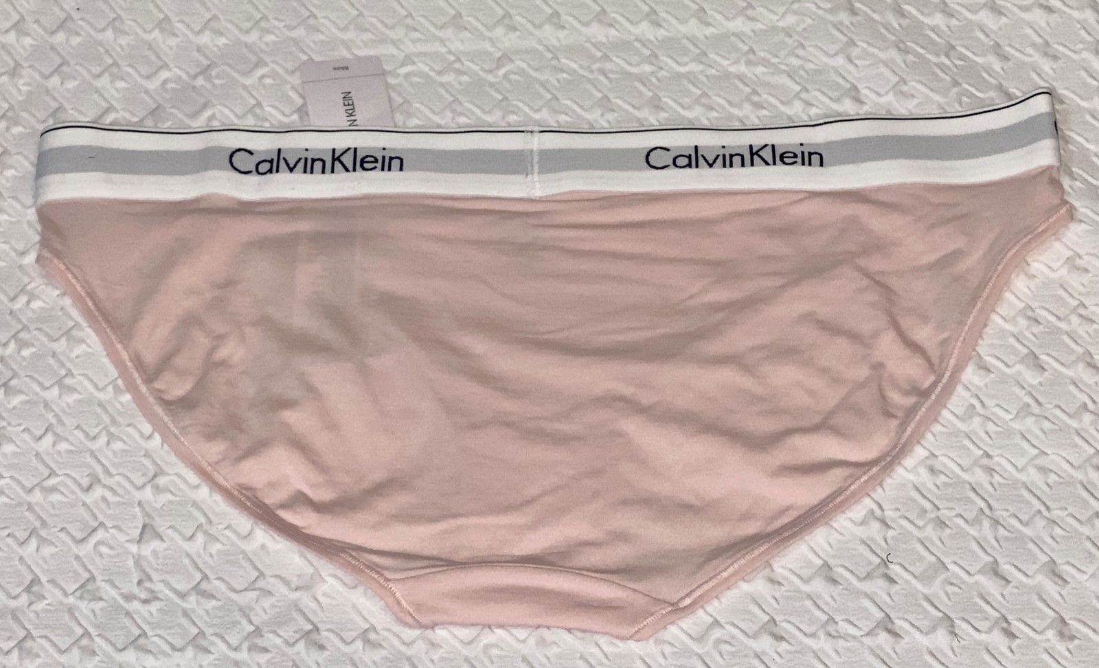 CALVIN KLEIN Modern Cotton Pink White Bikini Panty Womens Sz XS 4 M 6 XL 8 F3787