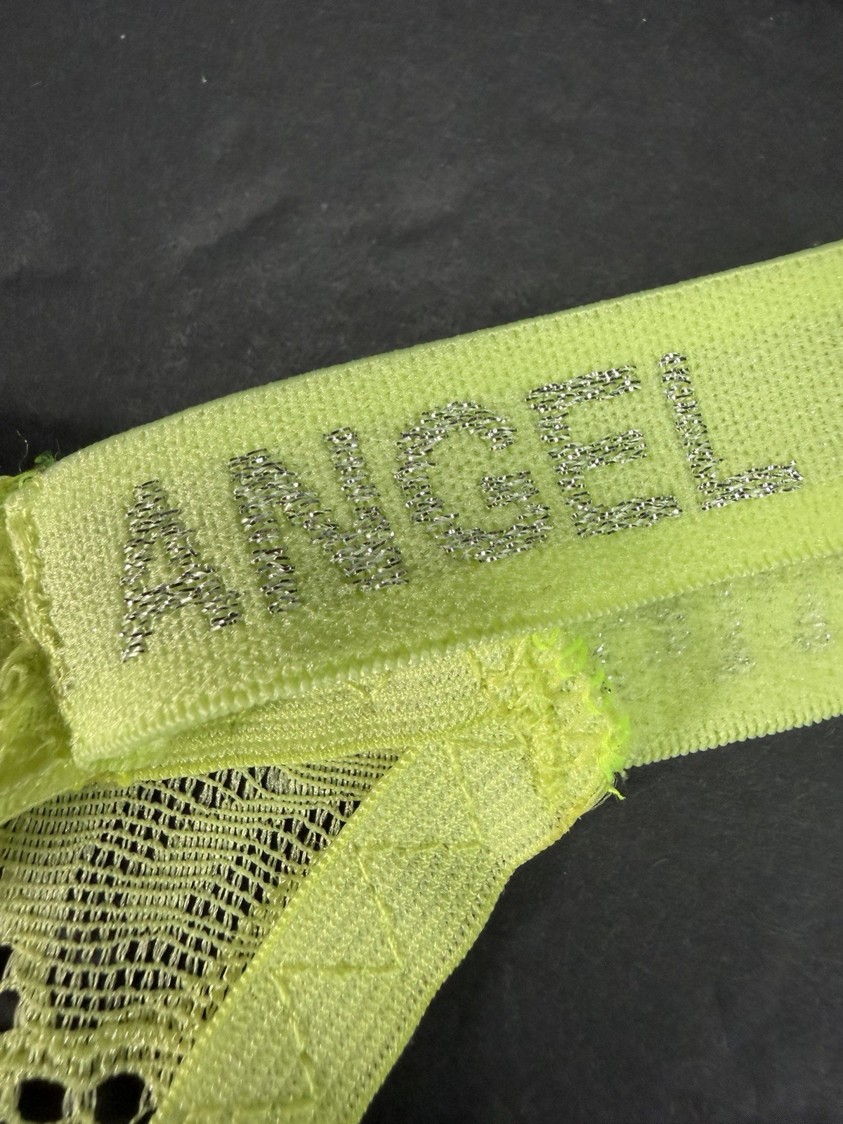 Rue21 True Women M Brazilian Panty Underwear See Through Mesh Sheer Floral Angel