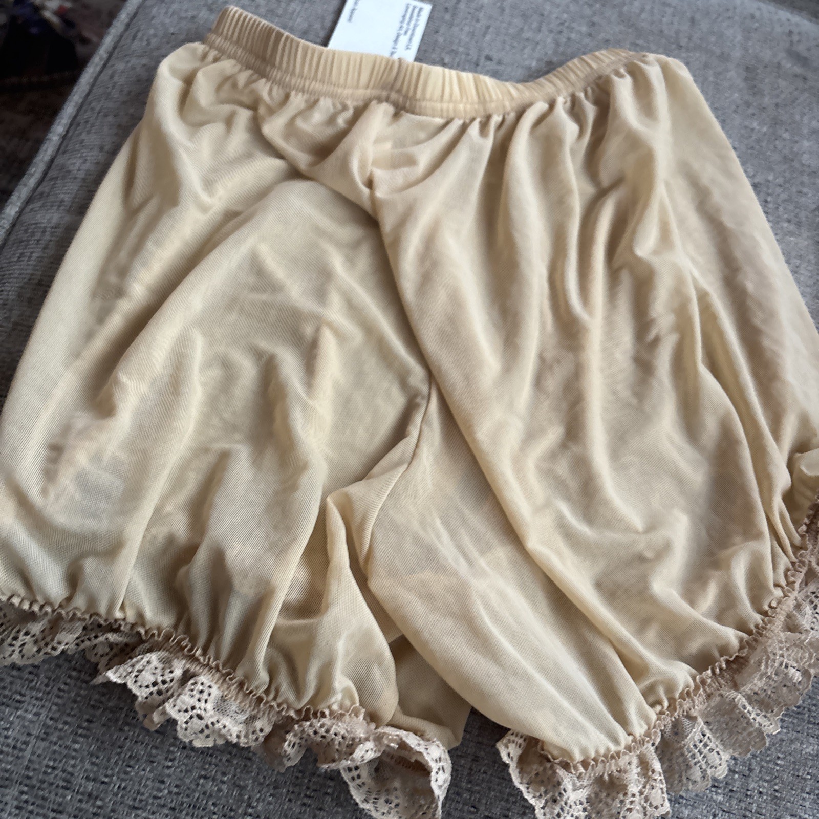American Apparel Nylon Spandex Micro-Mesh Bloomer XS-S