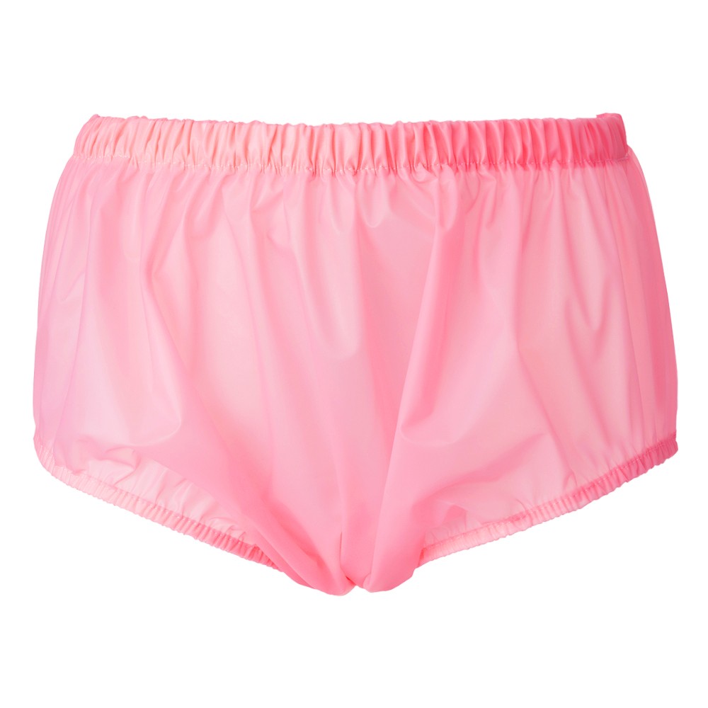 Adult Plastic Pants DIAPER Cover Incontinence Waterproof Underwear PVC Underwear