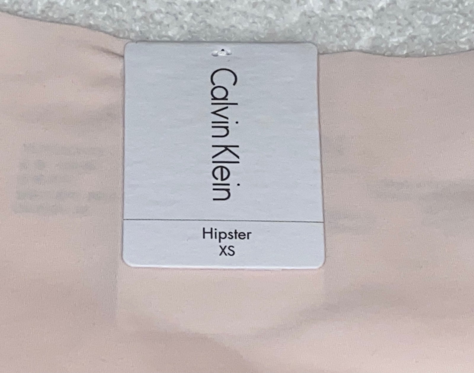 CALVIN KLEIN Invisibles Nymphs Thigh Pink No VPL Hipster Panty Womens XS S L XL