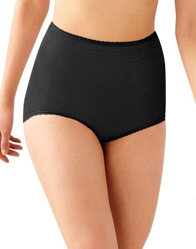 Bali Womens 3XL Skimp Skamp Brief Black Panty NWT Retail $13