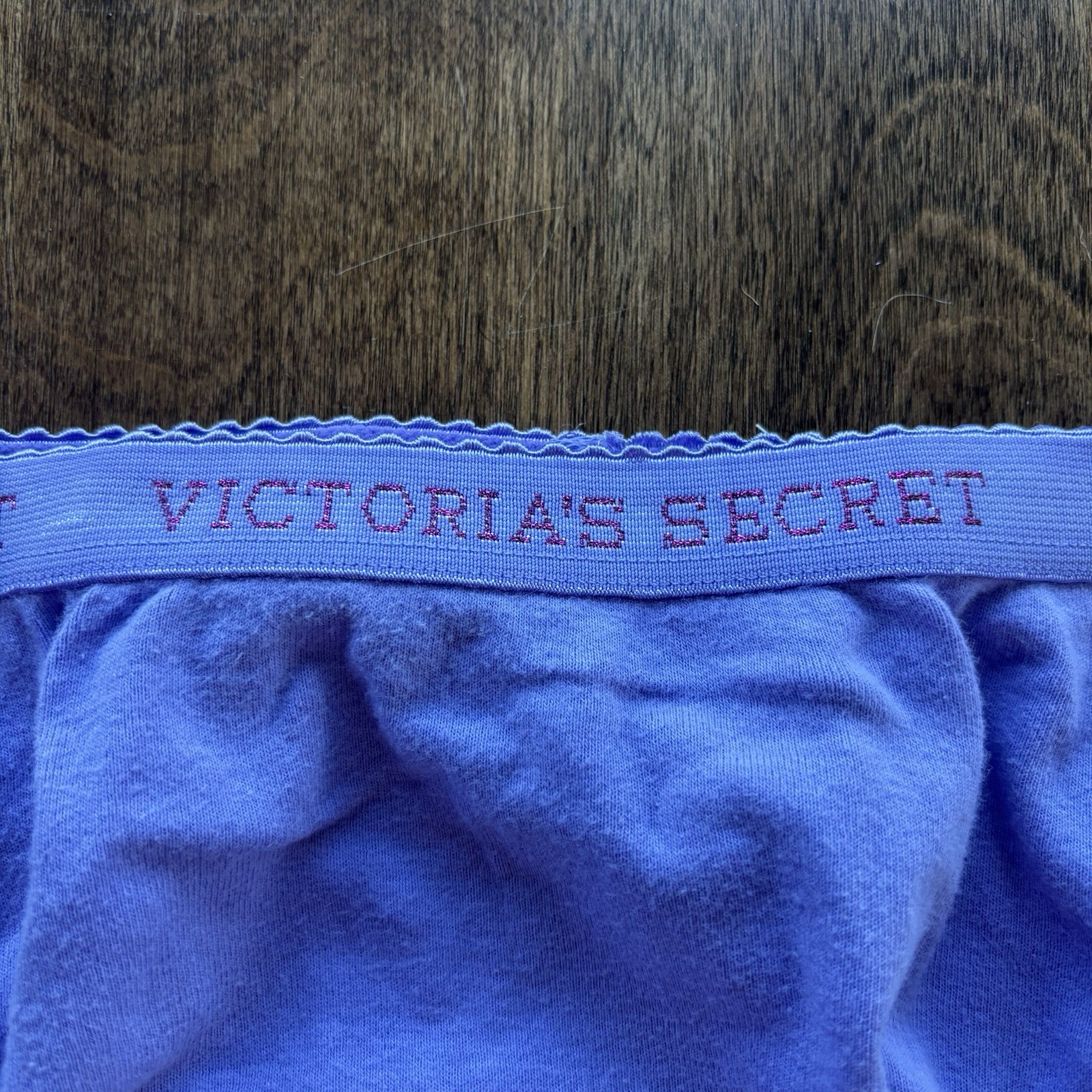 Vintage Victoria’s Secret 100% Cotton Brief Panty Purple Large 12/03 – NWOT