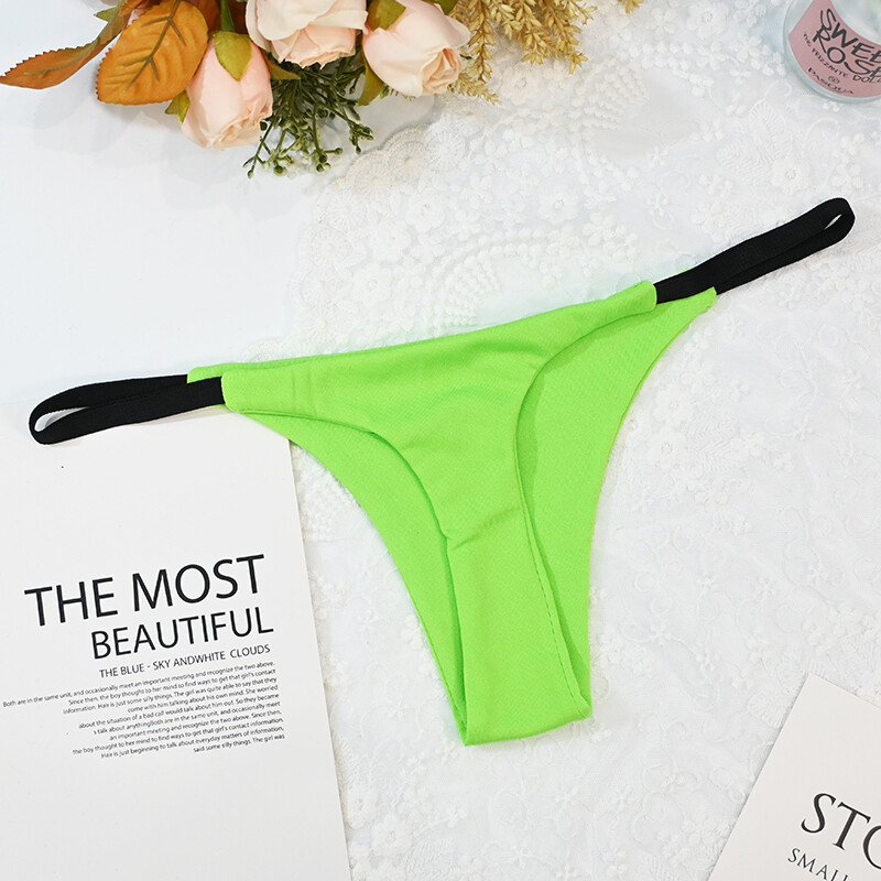 5 Packs Lot Sexy Womens G string Thongs Panties High Leg Briefs Lingeries