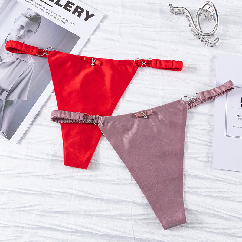 5PCS/LOT Sexy Womens Panties Brief G string Thongs Bikinis Underwear Lingeries