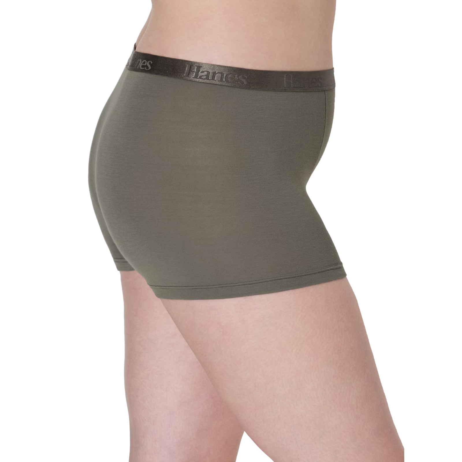 Women’s 3-Pack SuperSoft Boxer Briefs Bamboo Stretch Breathable Comfort