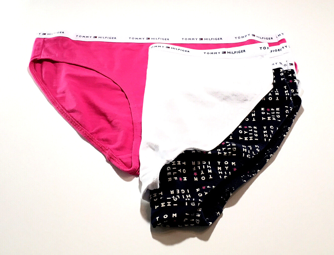 Tommy Hilfiger-Large-Bikini- Cotton Women’s Panties -3 Pack – See Description