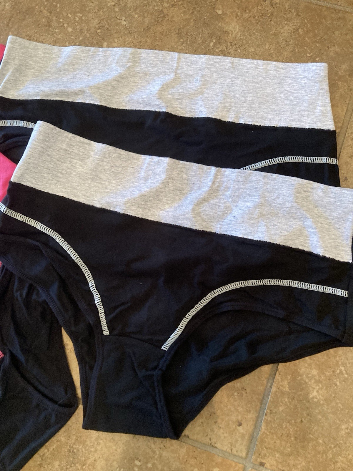 Women’s Low Profile Brief Size Medium Four Pack Cotton/Elastane