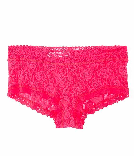 HANKY PANKY PLUS 481281X BOYSHORT Panty ~ ALLURE PINK ~ 3X ~ NWT $35