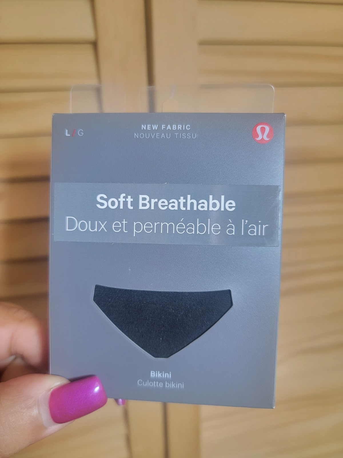 Lululemon Nwt Soft Breathable Bikini In Black