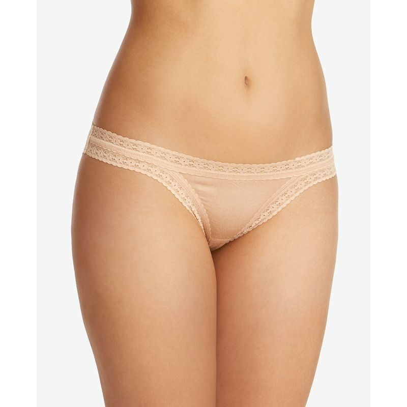 Hanky Panky DreamEase Brazilian Bikini Underwear Women’s L Chai Elastic Waist