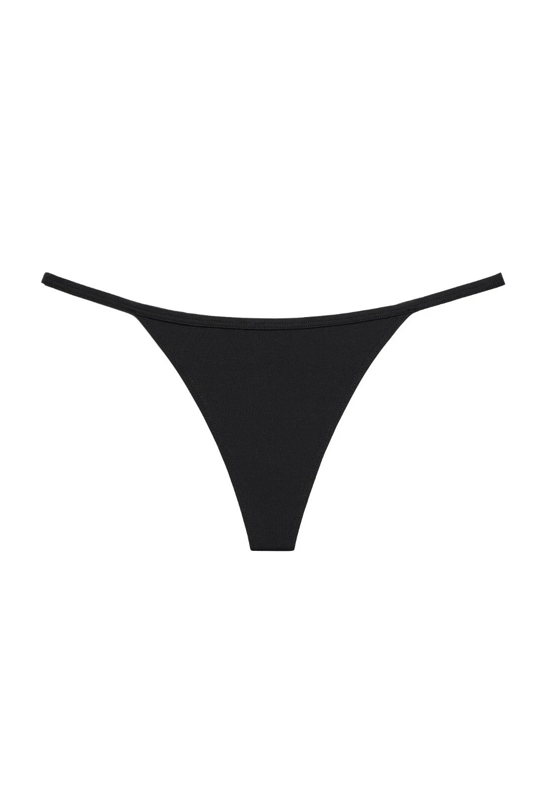 NWOT Cuup Black Womens The Thong Size 2 Small