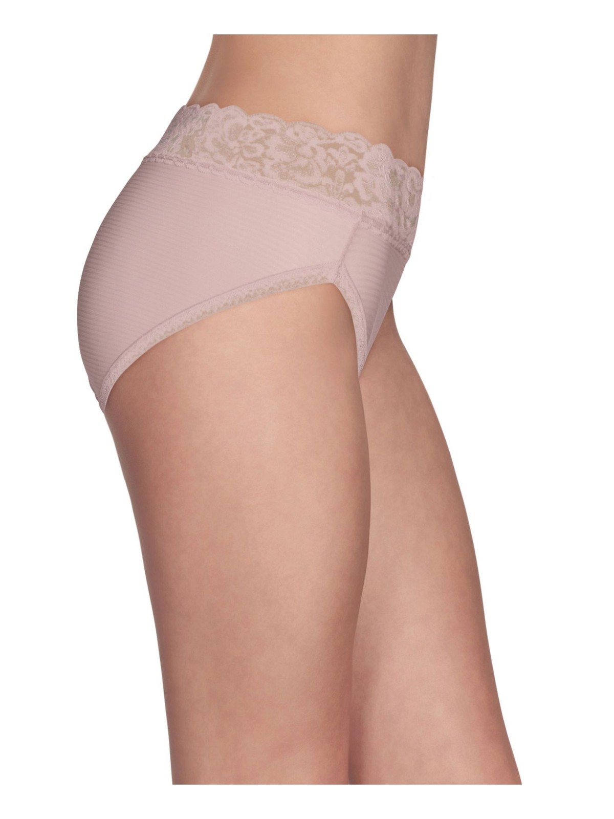 VANITY FAIR Intimates Purple Full Coverage Striped 7