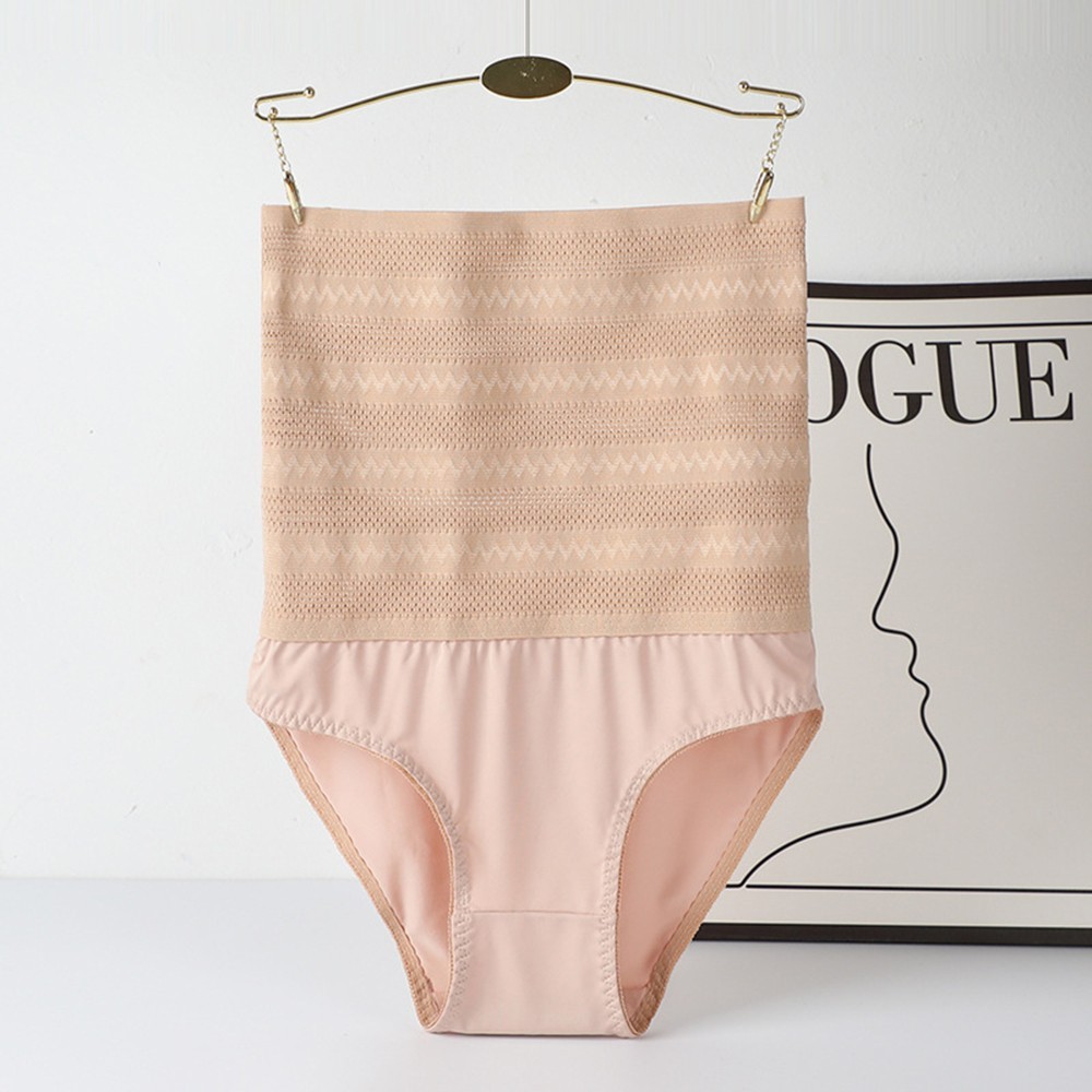 Women’s High Waisted Tummy Control Shaping Panties Hip Lifting Triangle Cut