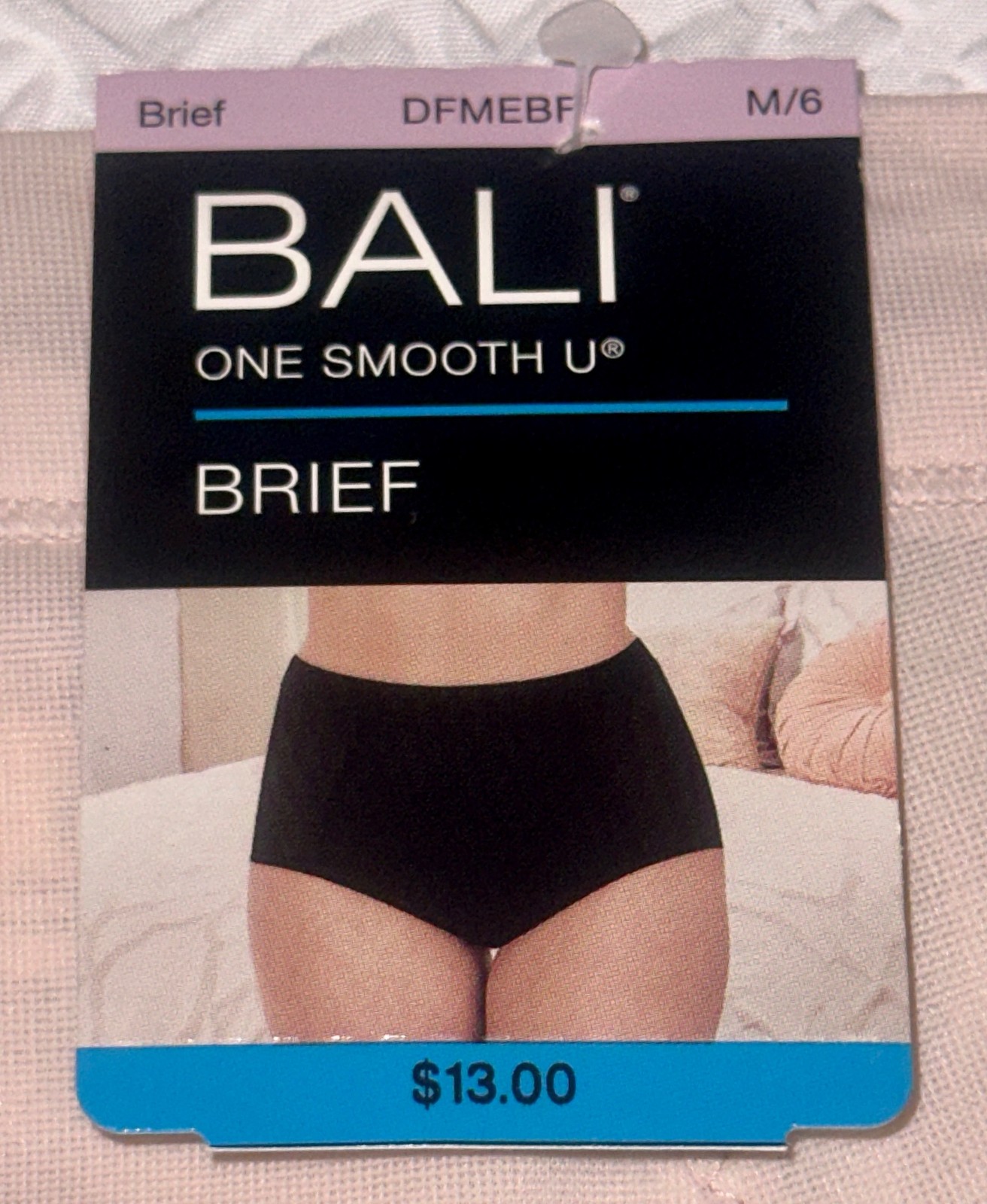 BALI One Smooth U Second Skin Micro Sandshell Brief Panty Womens M 6 L 7 XL 2XL
