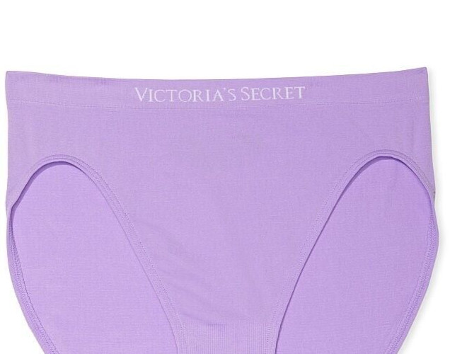XL Heather SEAMLESS NOSHOW FULLCOVER Victorias Secret High Leg Waist Brief Panty