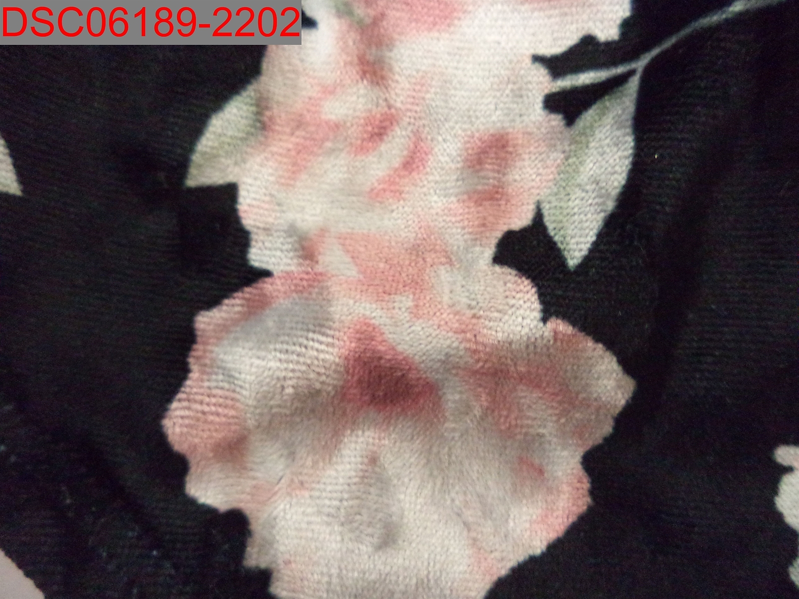 Victoria’s Secret Pink Women’s Black Rose Crushed Velvet Velour Mesh Thong, Sz S