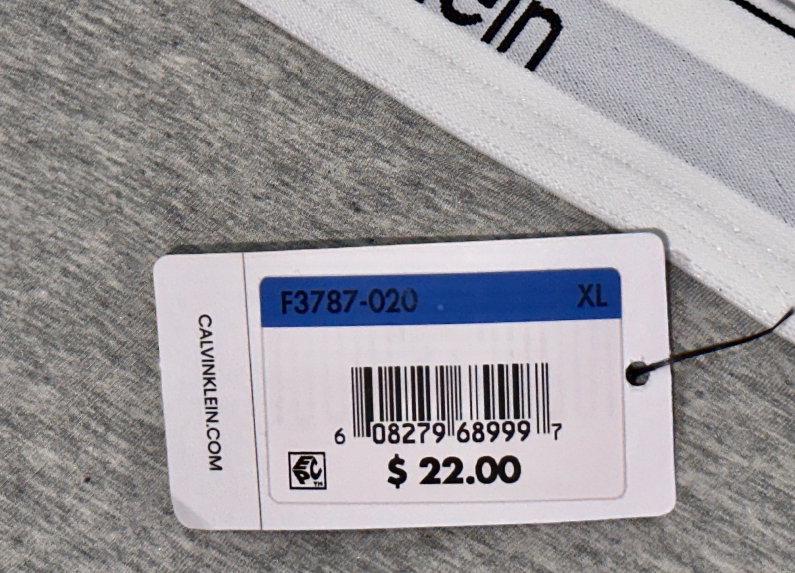 CALVIN KLEIN Modern Cotton Grey White Black Bikini Panty Womens S 5 M 6 L 7 XL 8