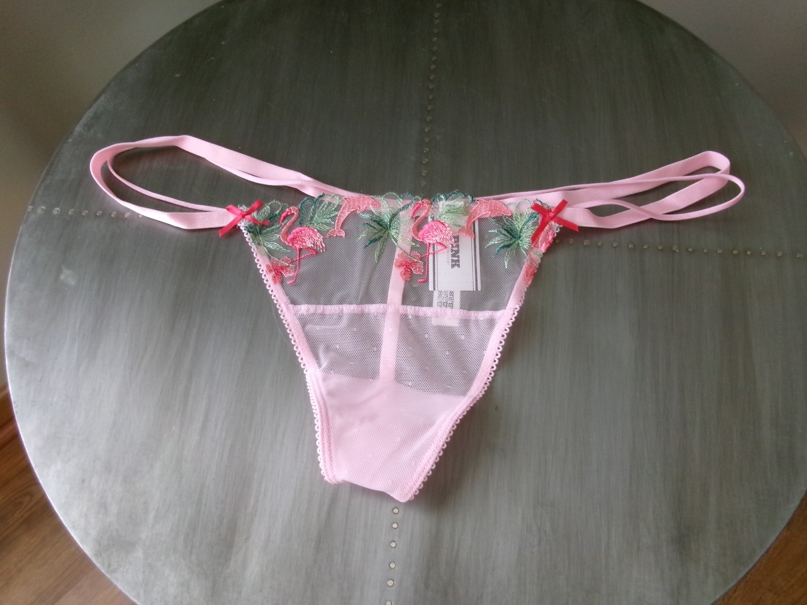 Victoria’s Secret V String PINK WINK Double Strap Boardwalk Pink M