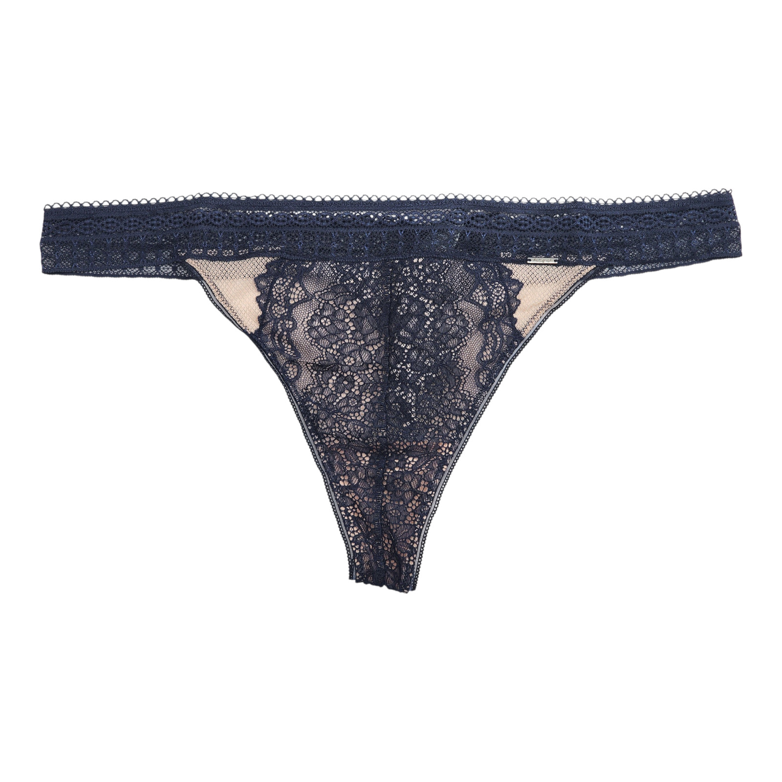 M&S Autograph Mia Lace Tanga Womens Thong UK Size 18