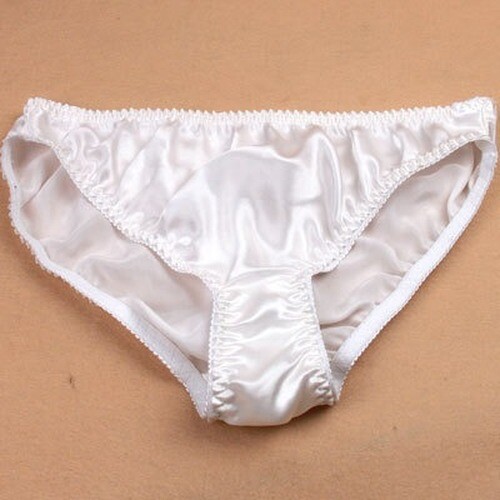 Womens 100% Silk Knickers Bikini Mid-rise Daily Hipster Panties Brief Underpants