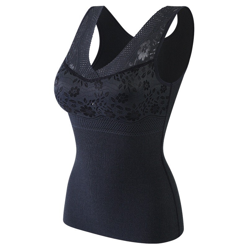 Underwear Thermal vest Top Lingerie Plus size Woman Winter Clothing Thermal Warm