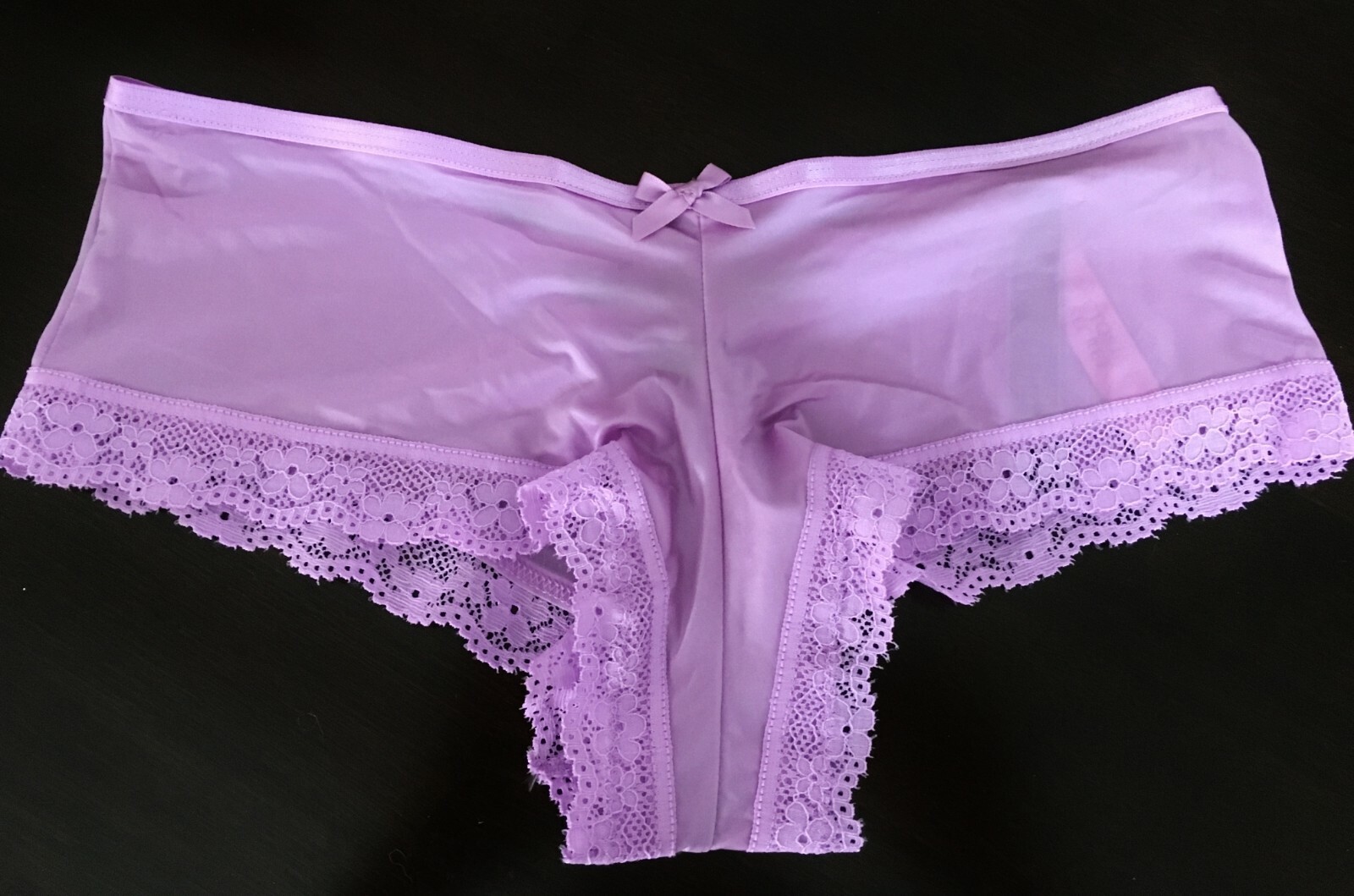 Victorias Secret Very Sexy Orchid Lei Cut Out Strappy Ringed Cheeky Panty S NWT