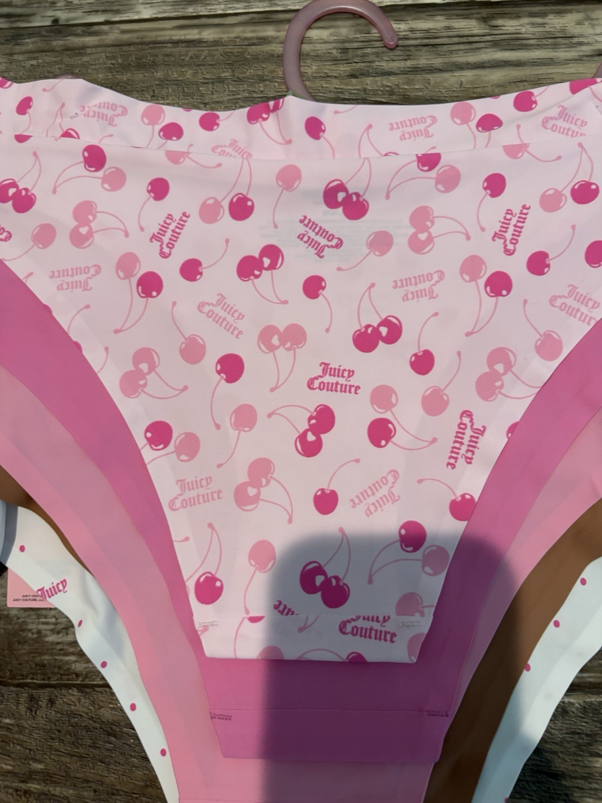 Juicy Couture No Panty Lines Cheeky Panties Women’s Size Large NWT