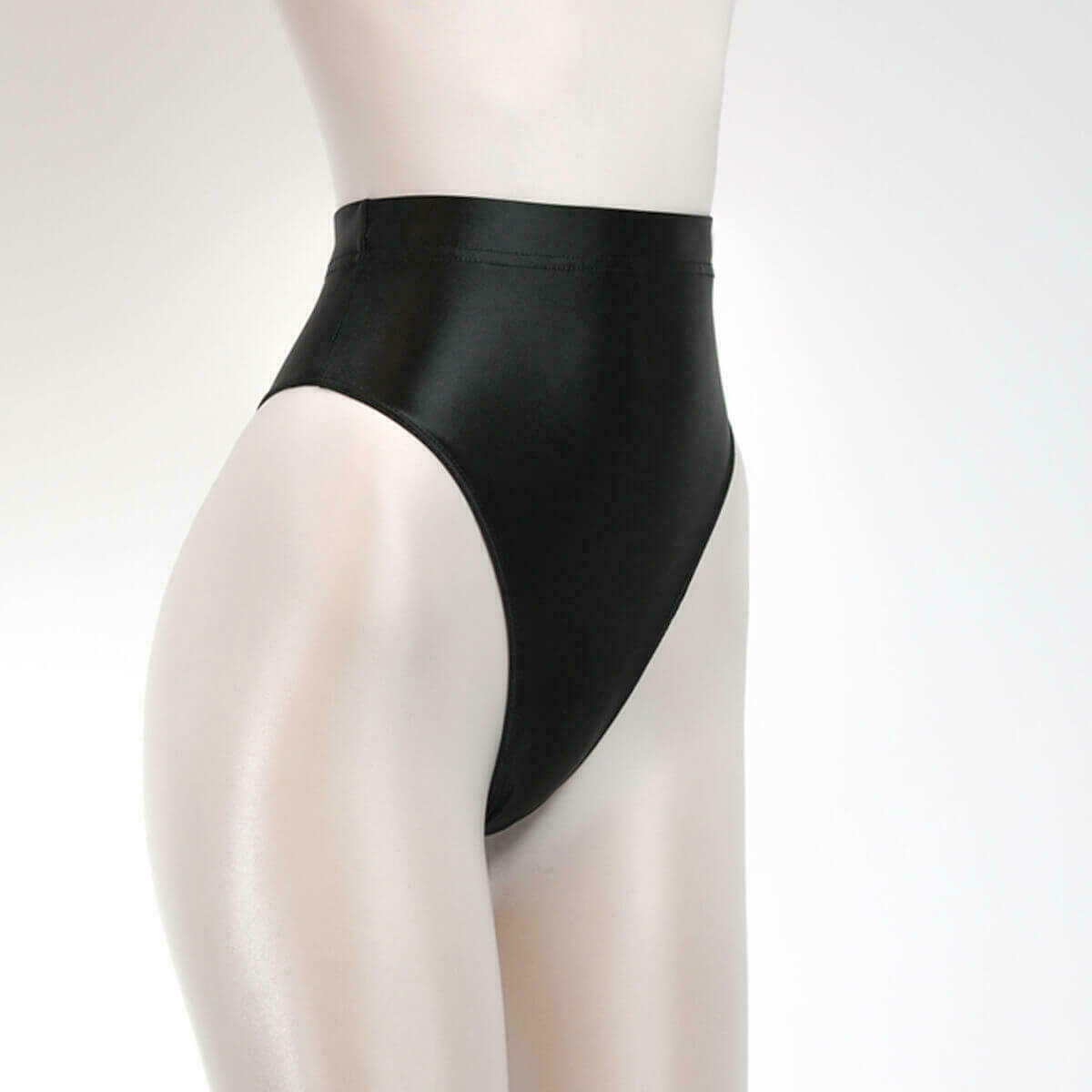 Womens Silky Satin Shiny Thong Briefs Panties Lingerie Underwear T-Back Knickers