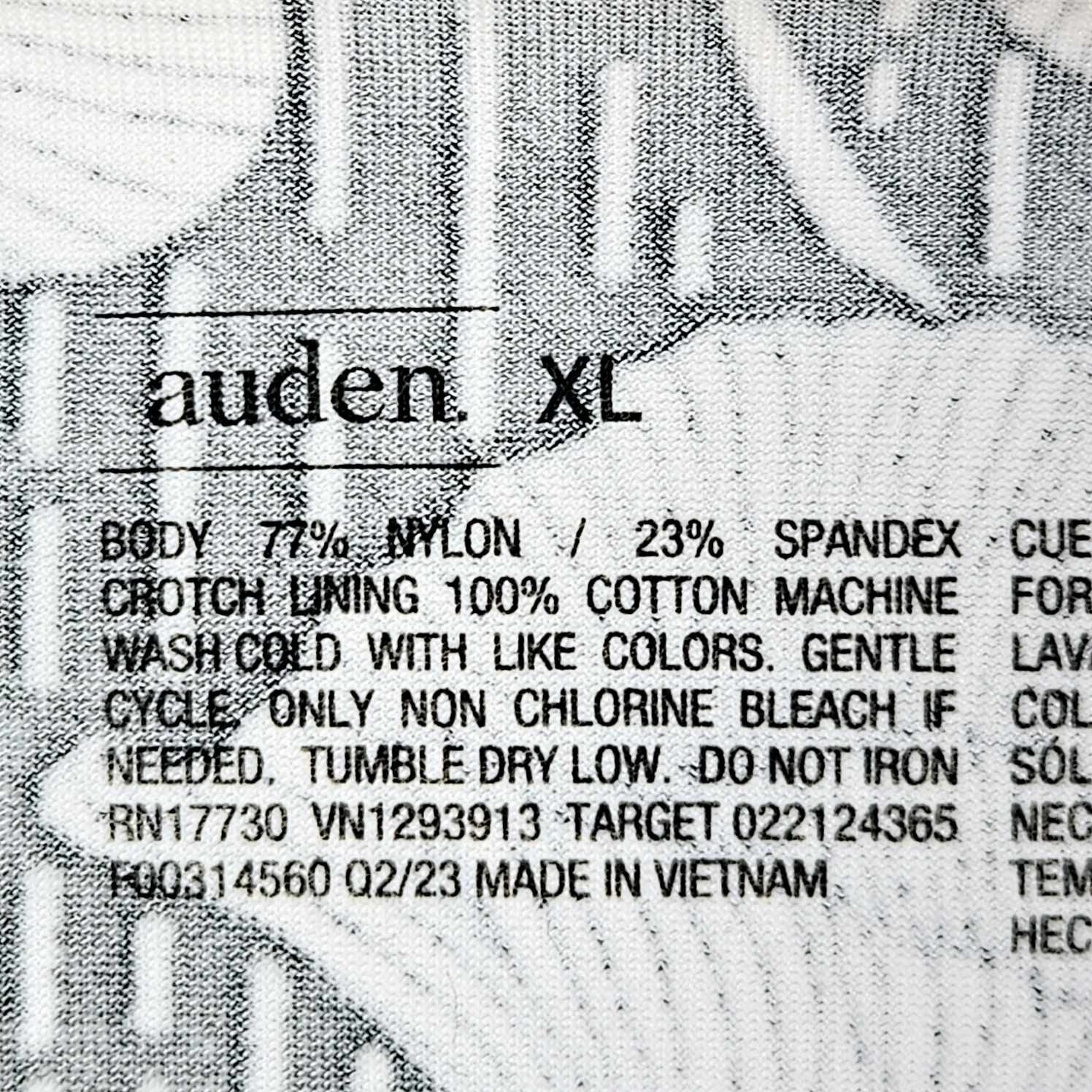 Auden 6pk Assorted Laser Cut Hipster Underwear Womens X-Large Stretch