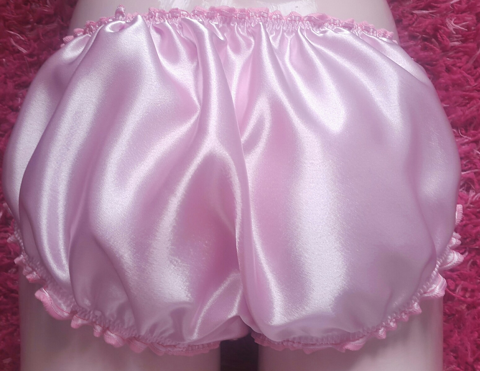 🌸 MADE TO ORDER* Plain “SATIN SISSY KNICKERS.. any size.. any colour .🌸