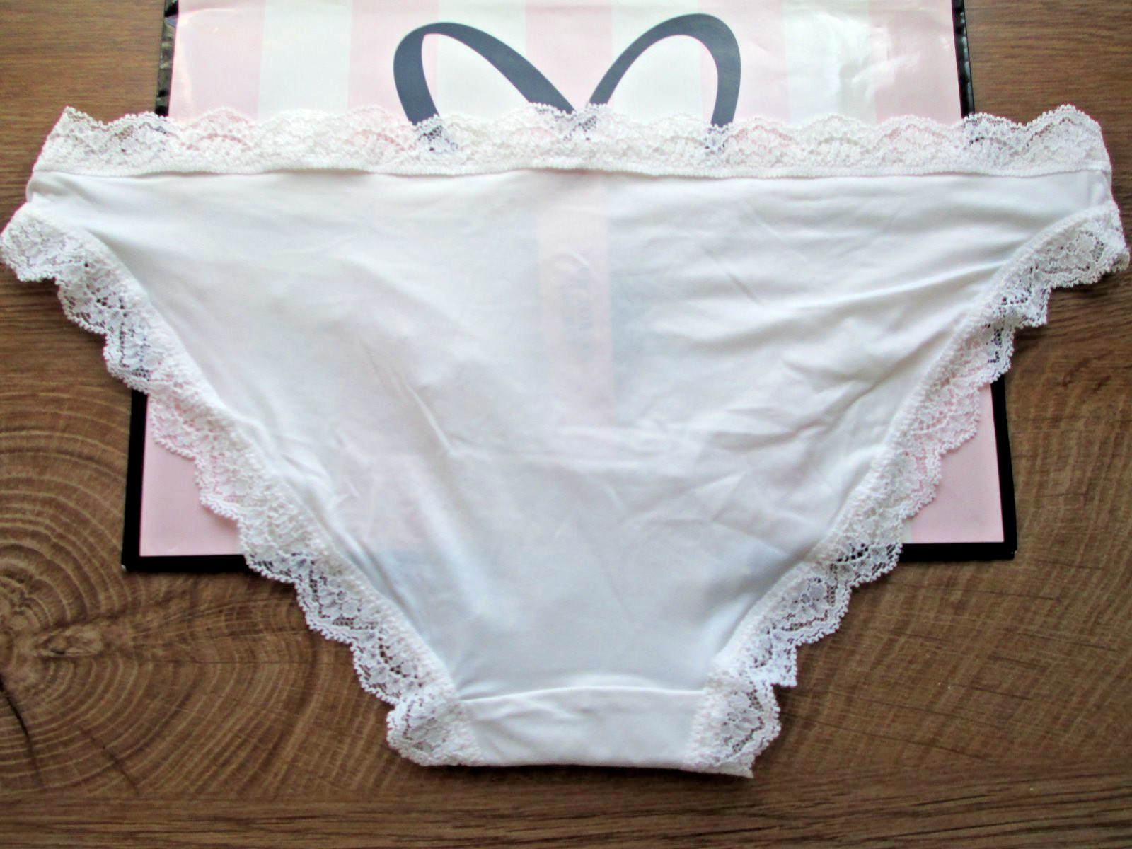 VICTORIA’S SECRET DREAM ANGELS Bikini Panty S M L XL Coconut White FREE SHIP 4+