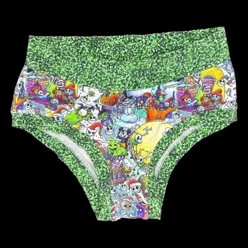 Handmade Disney Nightmare Before Christmas Undie – Jack Skellington Panty – XS