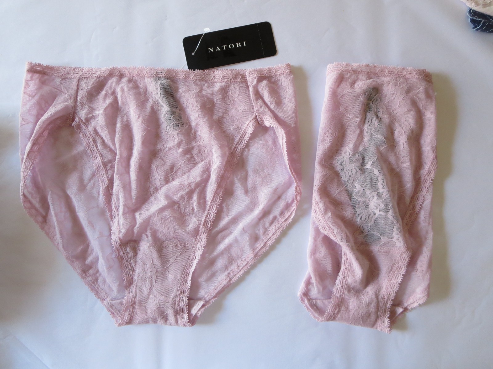 NATORI BLISS ALLURE LACE FRENCH CUT PANTY #772303, ONE SIZE (FITS S-XL) 2 PANTY
