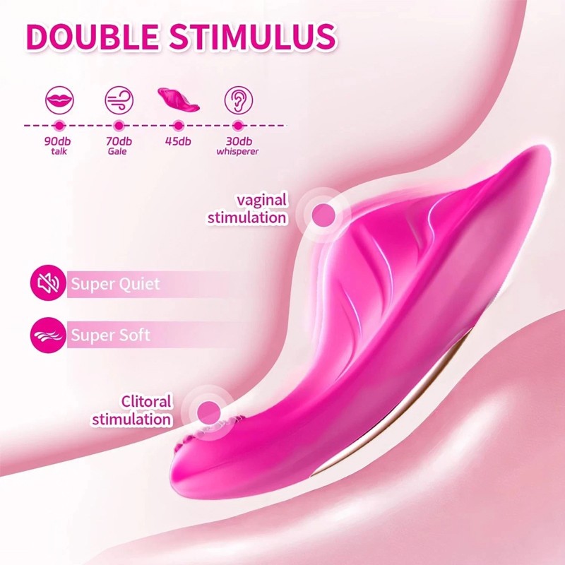 Vibrating Women Panties Massager Wireless APP Remote Control Waterproof