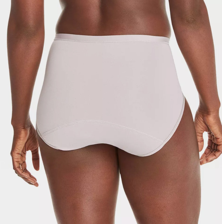 Hanes Women’s 3pk Comfort Period and Postpartum Light Leak Protection Briefs