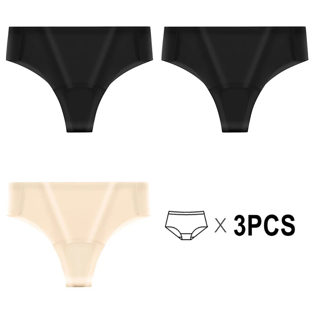 Anti-Camelet Panties, 1/3 Piece Gym Training Underwear