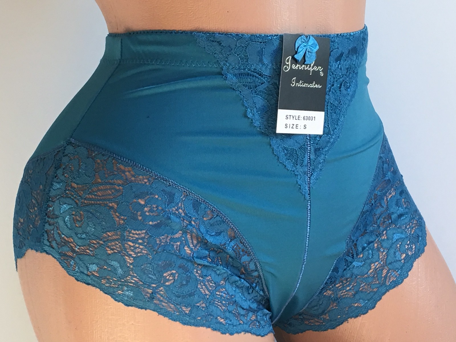 2 ,4 or 6 High Waisted Briefs Tummy Control Girdles Lace Shaper Panties 31 S-5XL