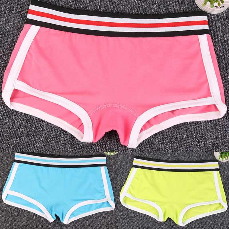 3 Pack Lot Sexy Womens Boyshorts Panties Underwear Box Shorts Underpants Sports