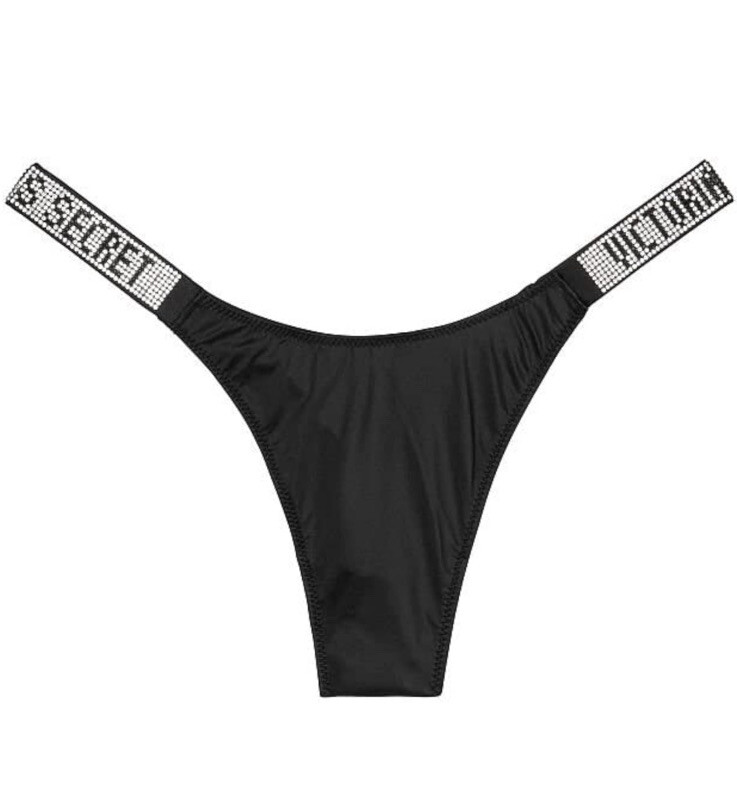 Victoria’s Secret Shine Strap Thong Panty Size L