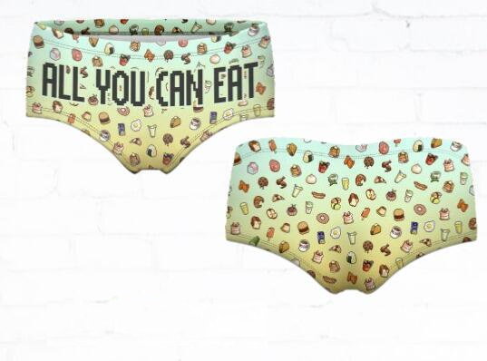 Naughty Girl Novelty Print Panties-It’s Not Gonna Lick Itself -Bite Me + More