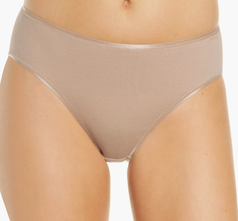 Hanro Seamless Cotton High Cut Briefs Panties L46525 Womens Size XS